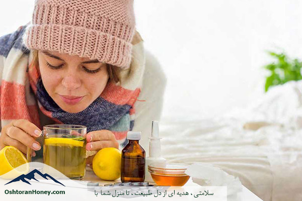 درمان گلو درد با عسل، عسل و سرماخوردگی، خواص عسل برای گلو درد
