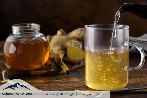  معجون چای سبز با عسل